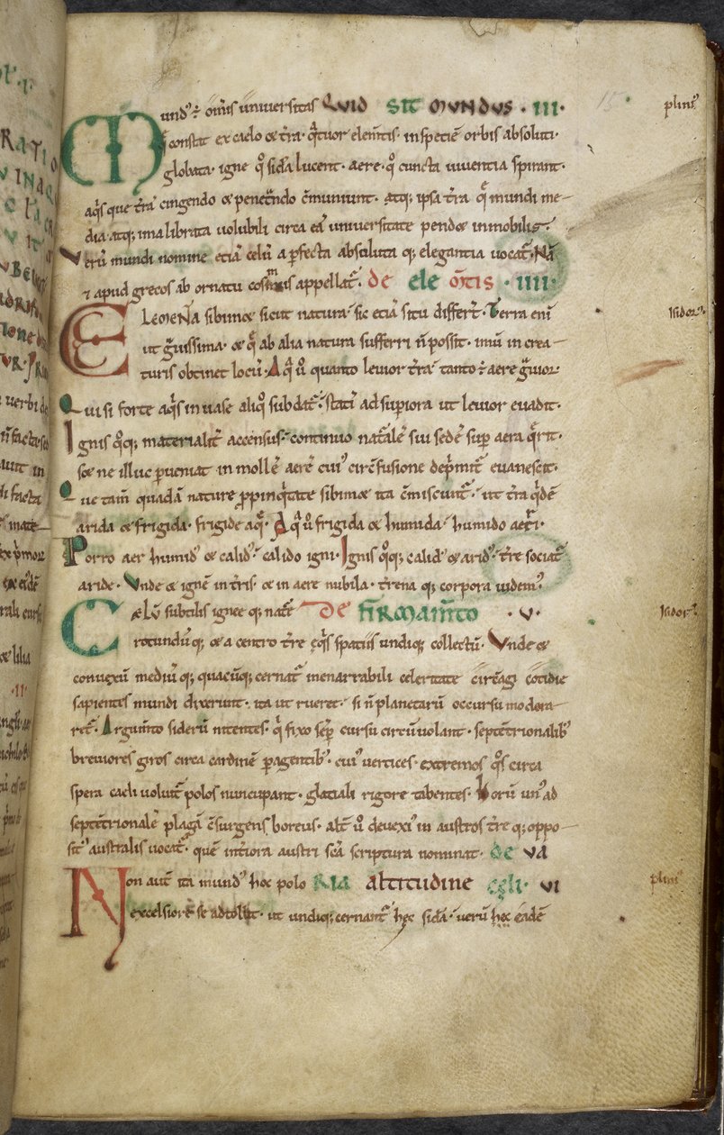 Bilgisayar ve astronomi üzerine çeşitli çalışmalar, Royal MS 13 A XI by French School