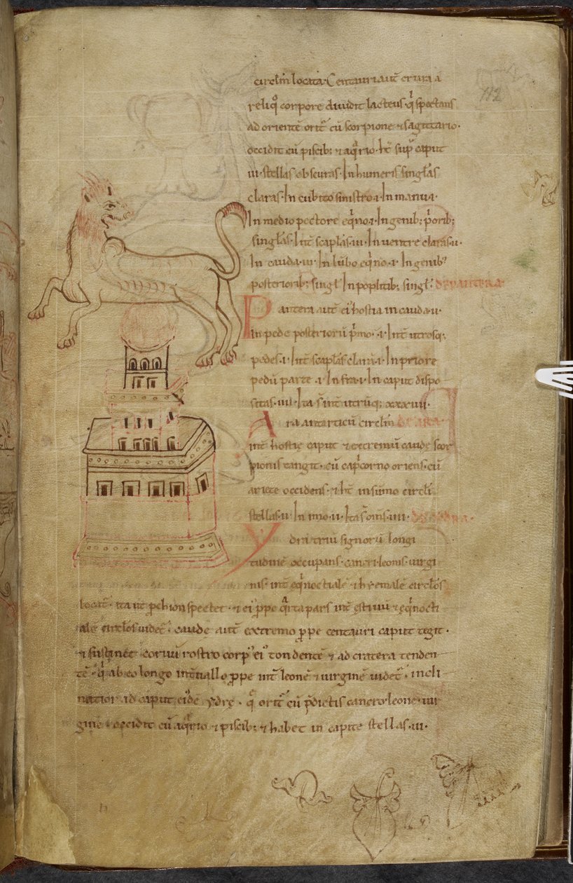 Bilgisayar ve astronomi üzerine çeşitli çalışmalar, Royal MS 13 A XI by French School