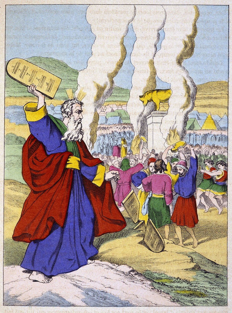 Moise, Altın Buzağı