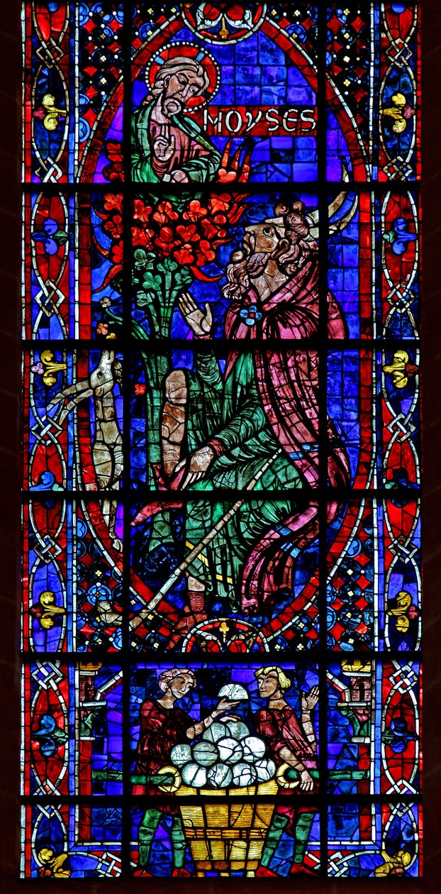 Musa ve Yanan Çalı (w102) by French School