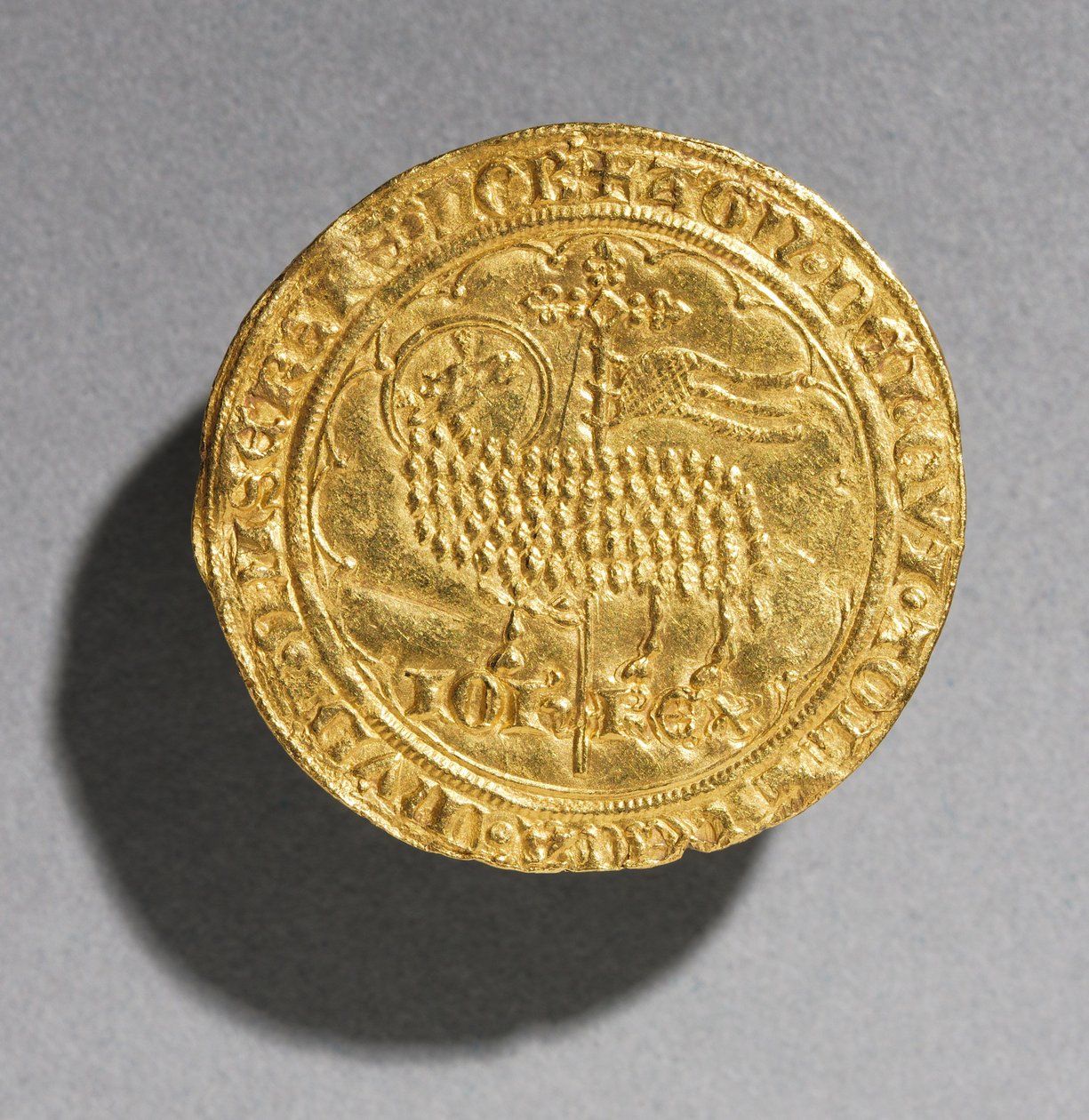 Mouton d"Or Fransa Kralı Jean le Bon by French School