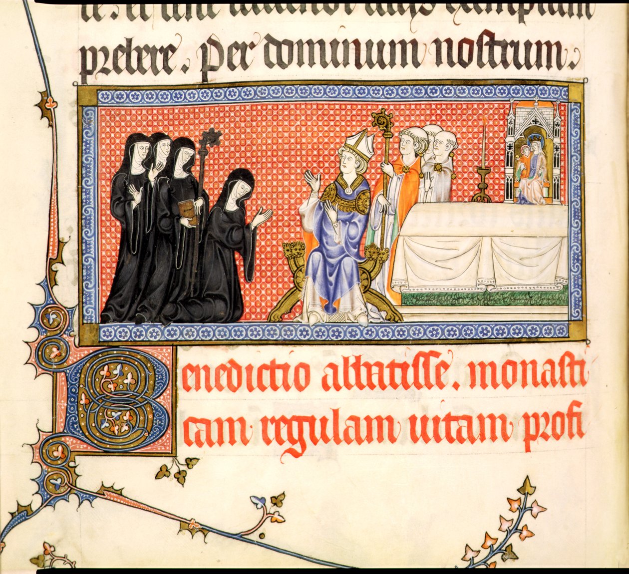 Ms.298 f82v Metz Pontifical