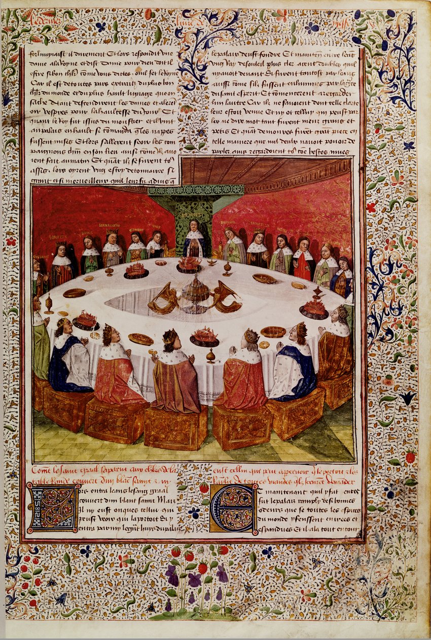 Bayan Fr. 112 f.5 Queste del Saint Graal