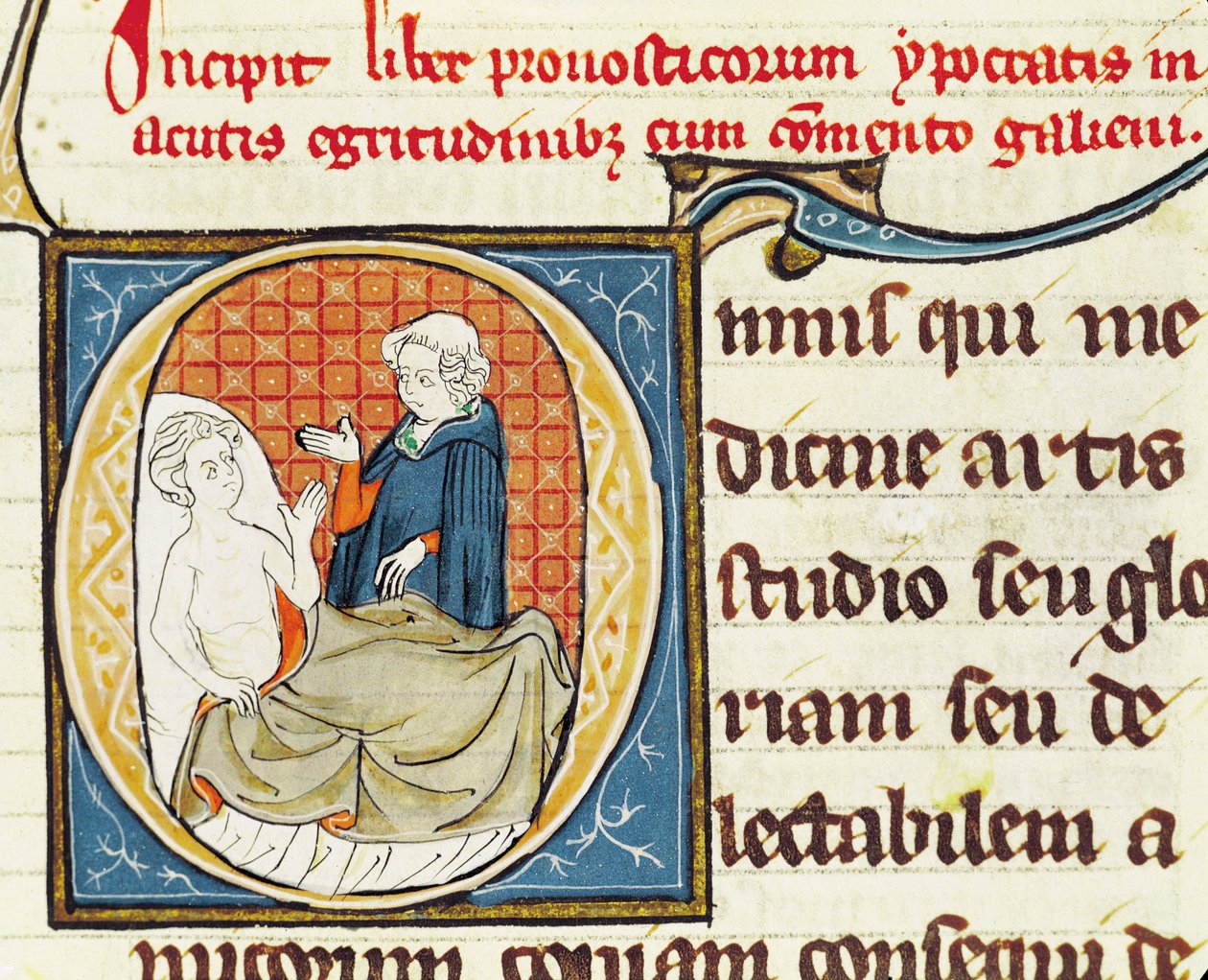 Ms 1003 fol.79 Claudius Galenus tarafından yazılan Oeuvres de Galien