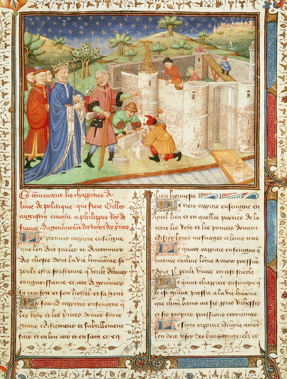 Ms 1015 fol. 1 Krallar ve Prensler Hükümeti