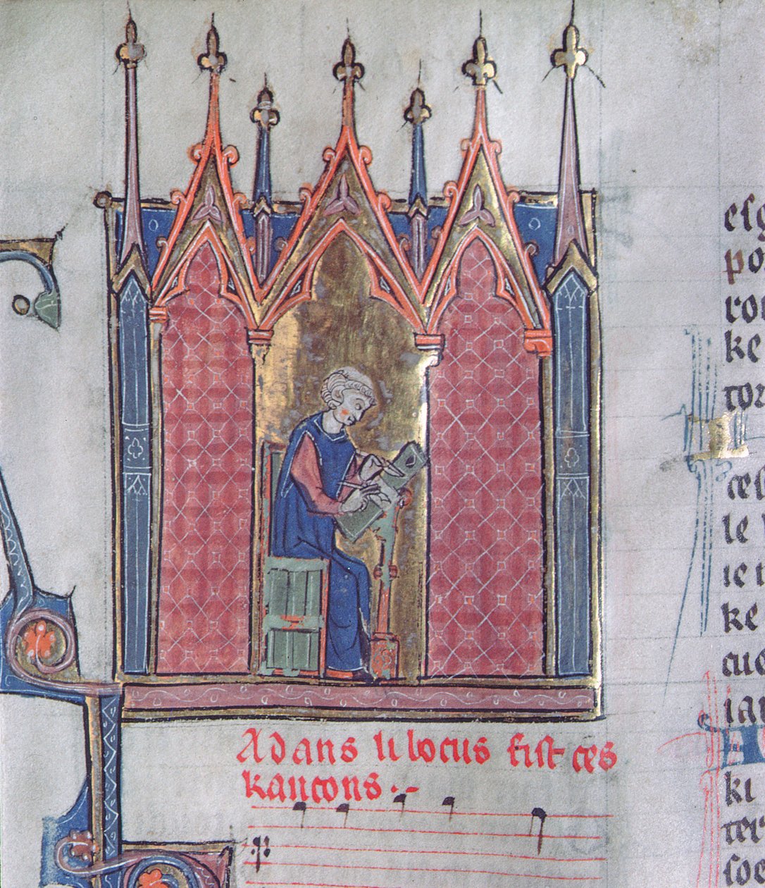 Bayan 139 fol. 142v Adam de la Halle, Chansonnier dArras