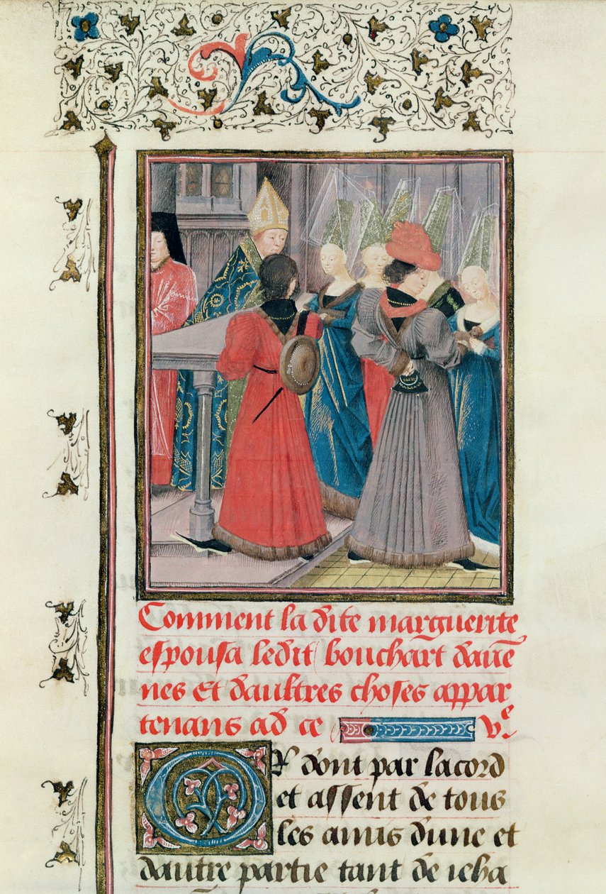 Ms 149 t.3 fol.149 Marguerite de Constantinople
