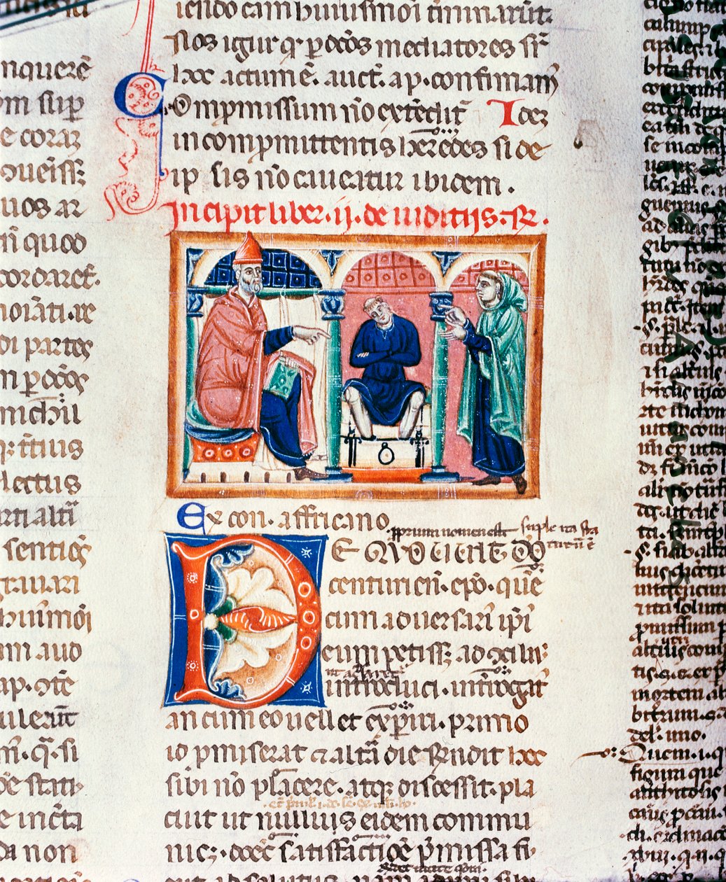 Ms 150 f.61v Decrets de St. Gregoire IX
