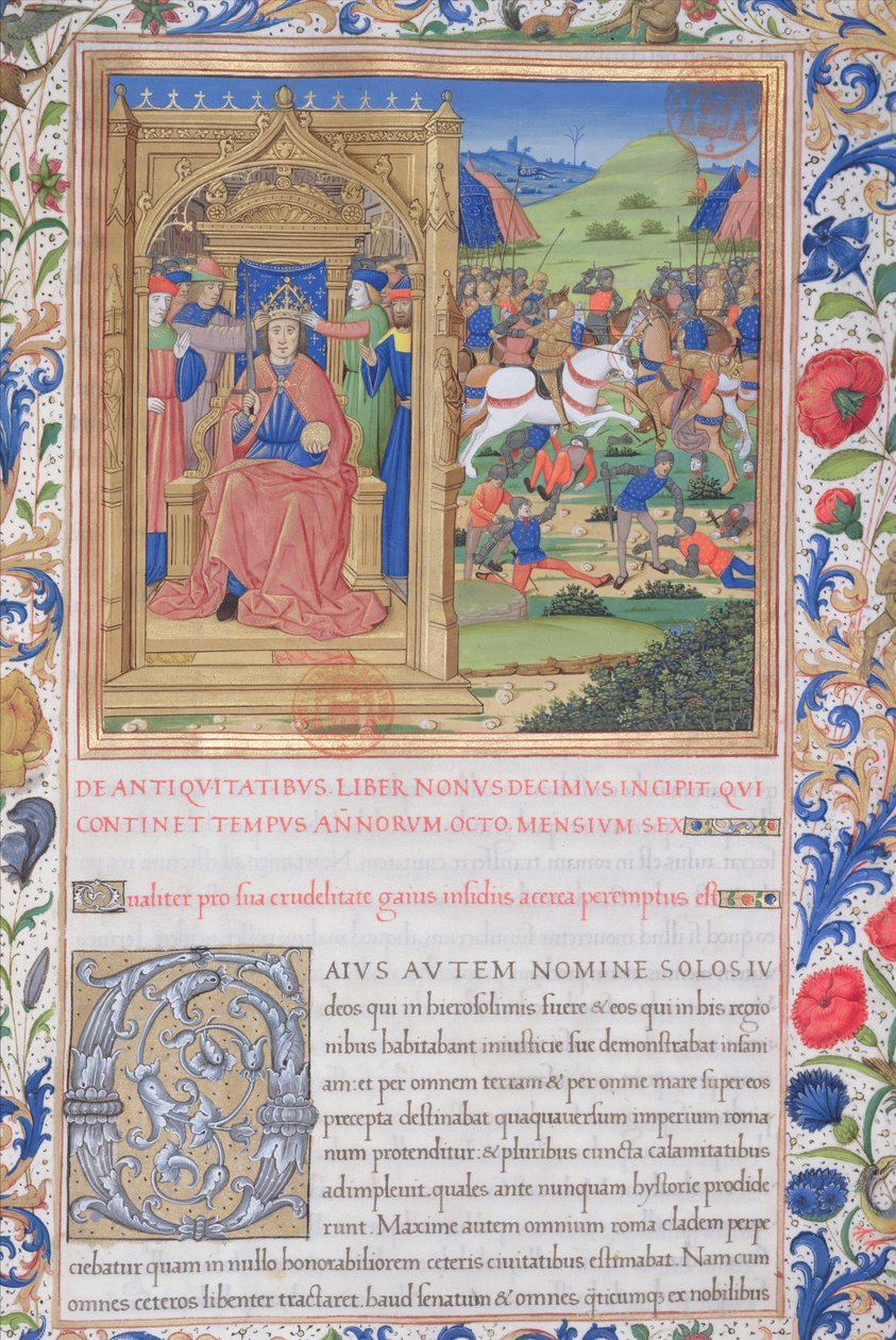 Bayan 1581 f. 371v XIX. Kitaptan Çizim (Yahudilerin Babil