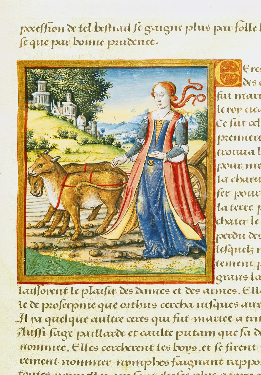 Ms 17 Ceres, Vie des Femmes Celebres