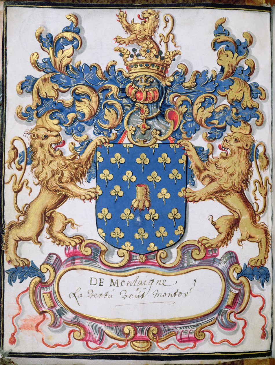 Ms 2151, fol.lv Michel Eyquem de Montaigne