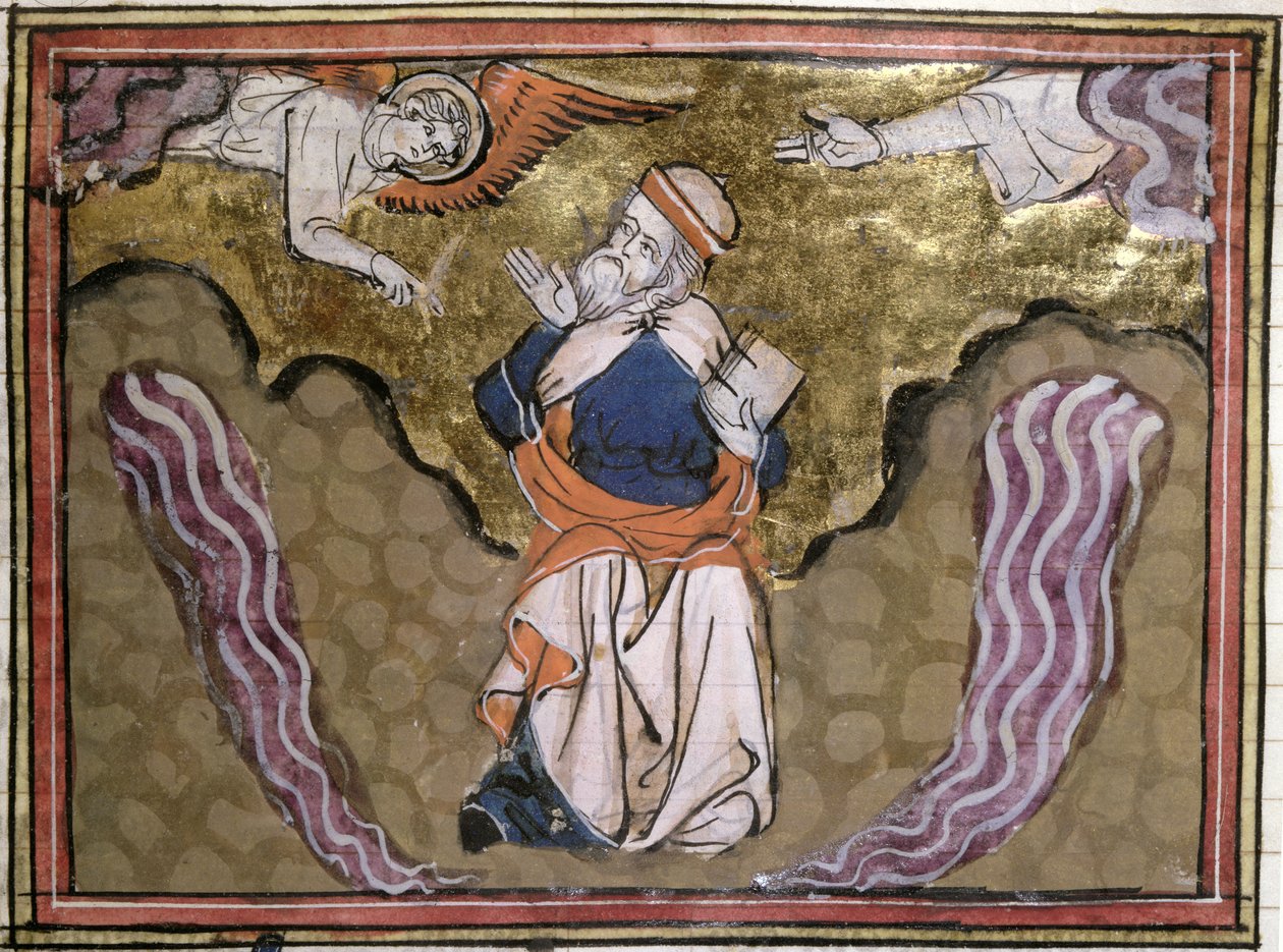 Ms 21 The Prophet Ezekiel, bir İncil Historiale