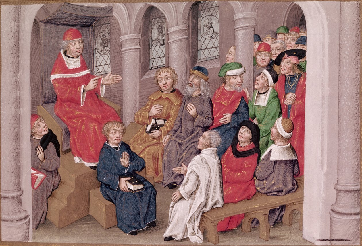 Bayan 230 fol. 25 Jean de Gerson (1363-1429), Paris