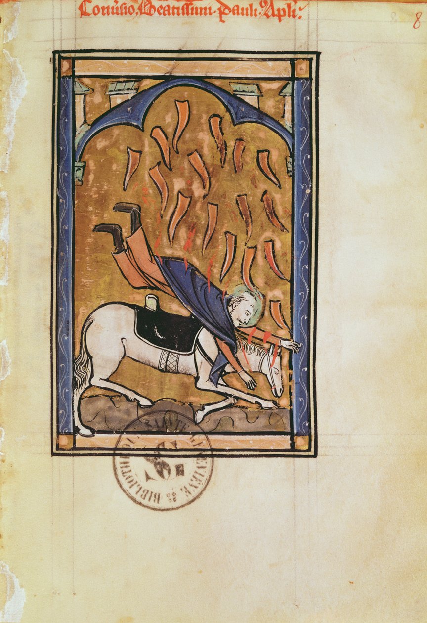 Ms 2689 fol.8r St. Paul