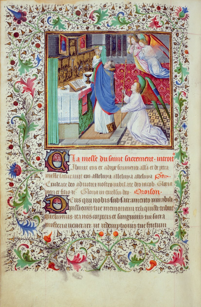 Ms 3-1954, f.193v: Eucharist