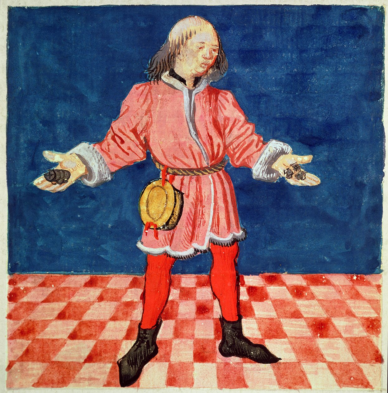 Bayan 3066 fol. 64v Zar Atıcı, Le Livre des echecs moralises