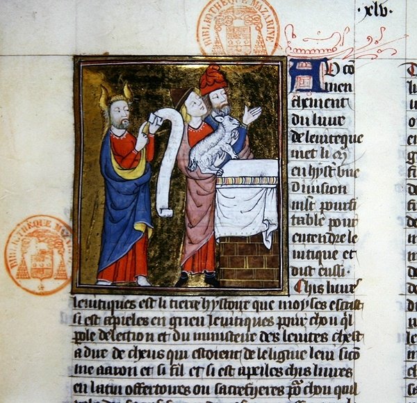 Ms 312 Moses, Guyart des Moulins