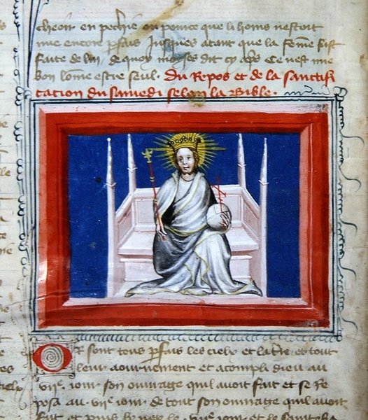 Ms 314 Tanrı Majesteleri, İncil des Grands Augustins