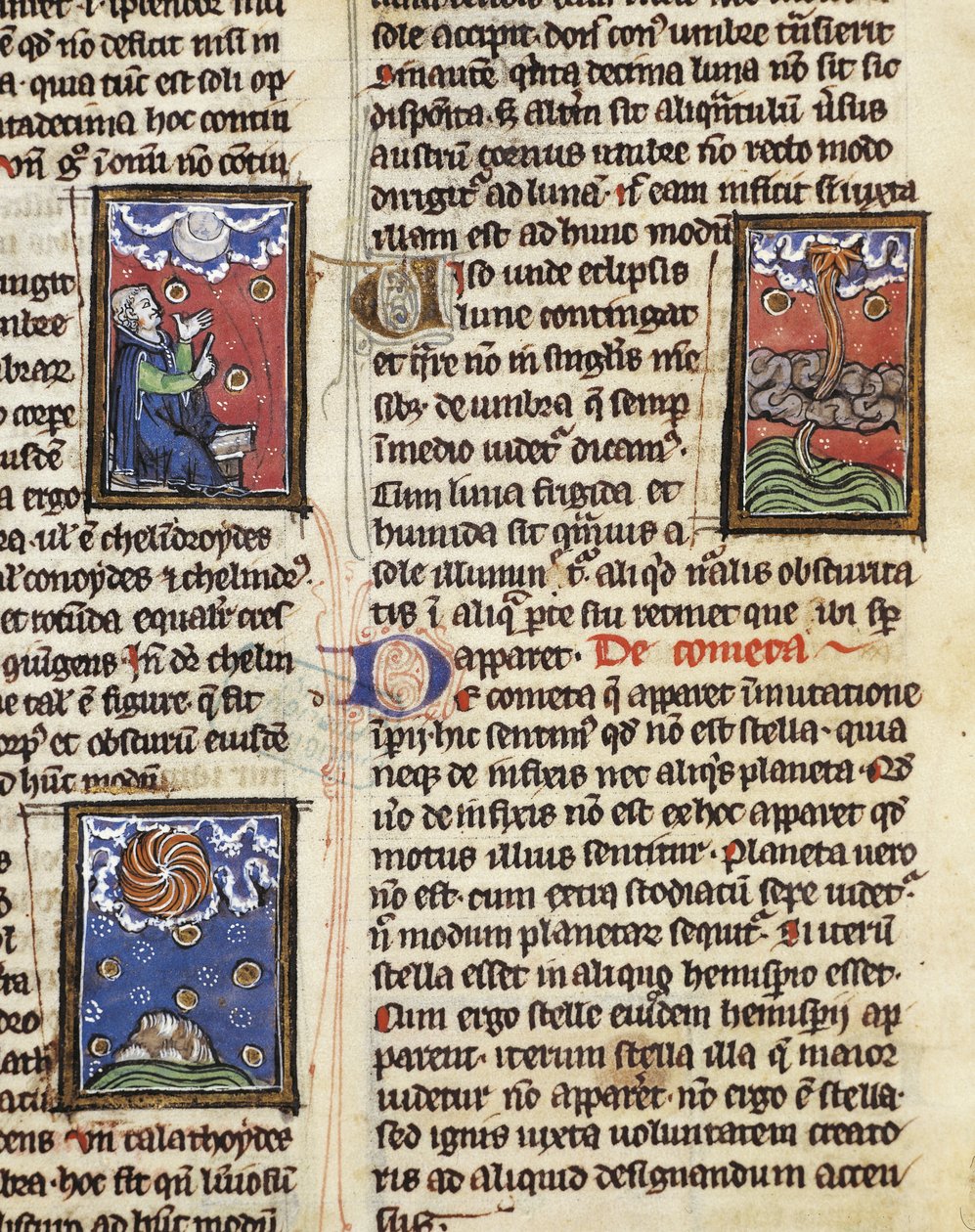 Ms 320 Fol.197 Kuyruklu Yıldızlar, Thomas van Cantimpre