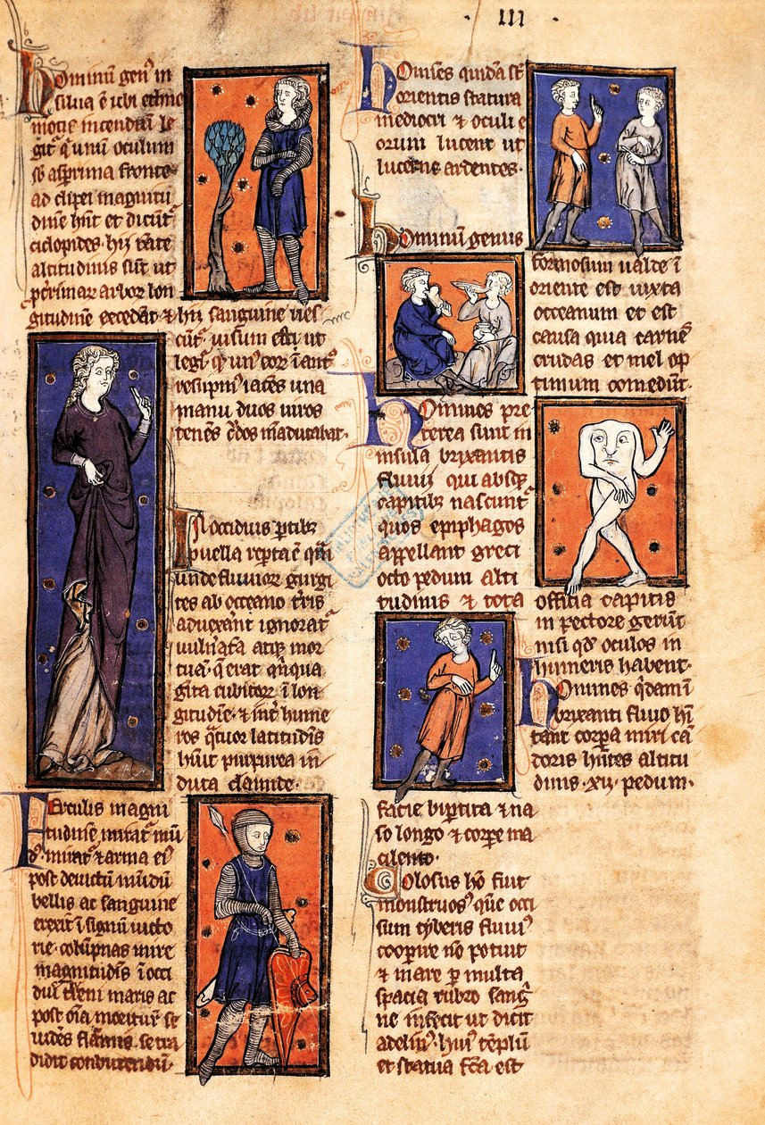 Ms 320 Fol.46r Canavarlar, Thomas van Cantimpre