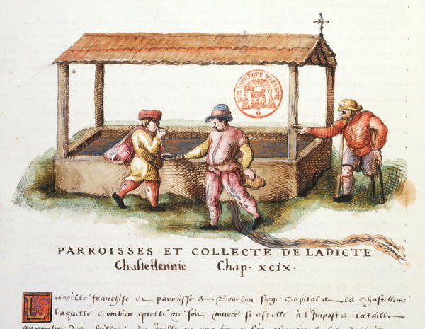 Ms 3243 Saint-Pardoux Çeşmesi, Puy-de-Dome, Nicolas de Nicolay
