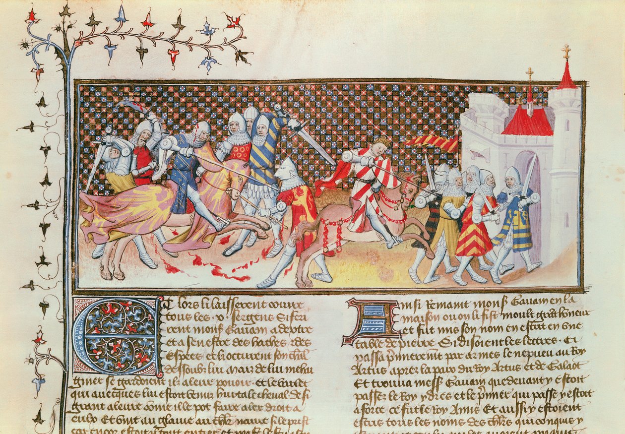 Ms 3479 t.1 fol.558 Livre de Messire Lancelot du Lac