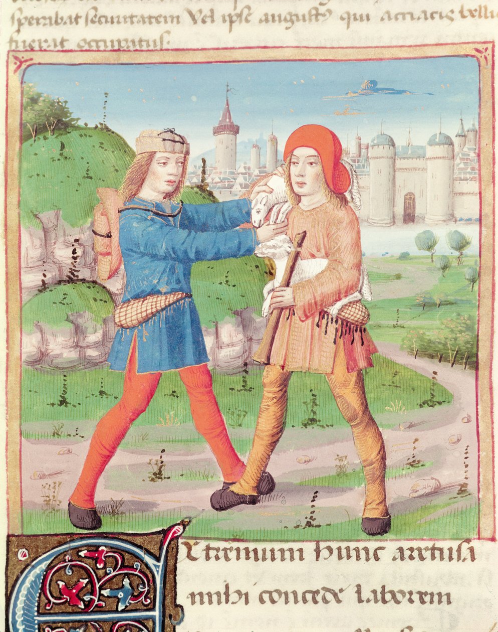 Ms 493 f.17 Virgil