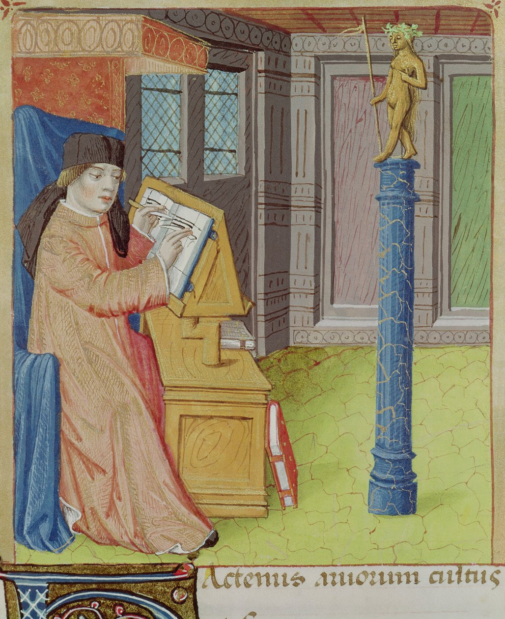 Ms 493 fol.29r Virgil, Artemis