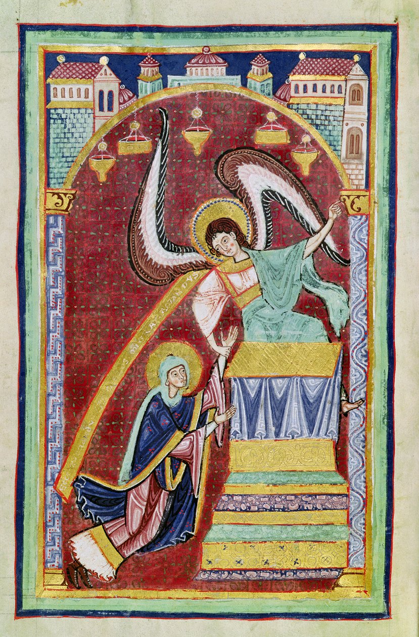 Ms 501 f.30v St. Aldegondius