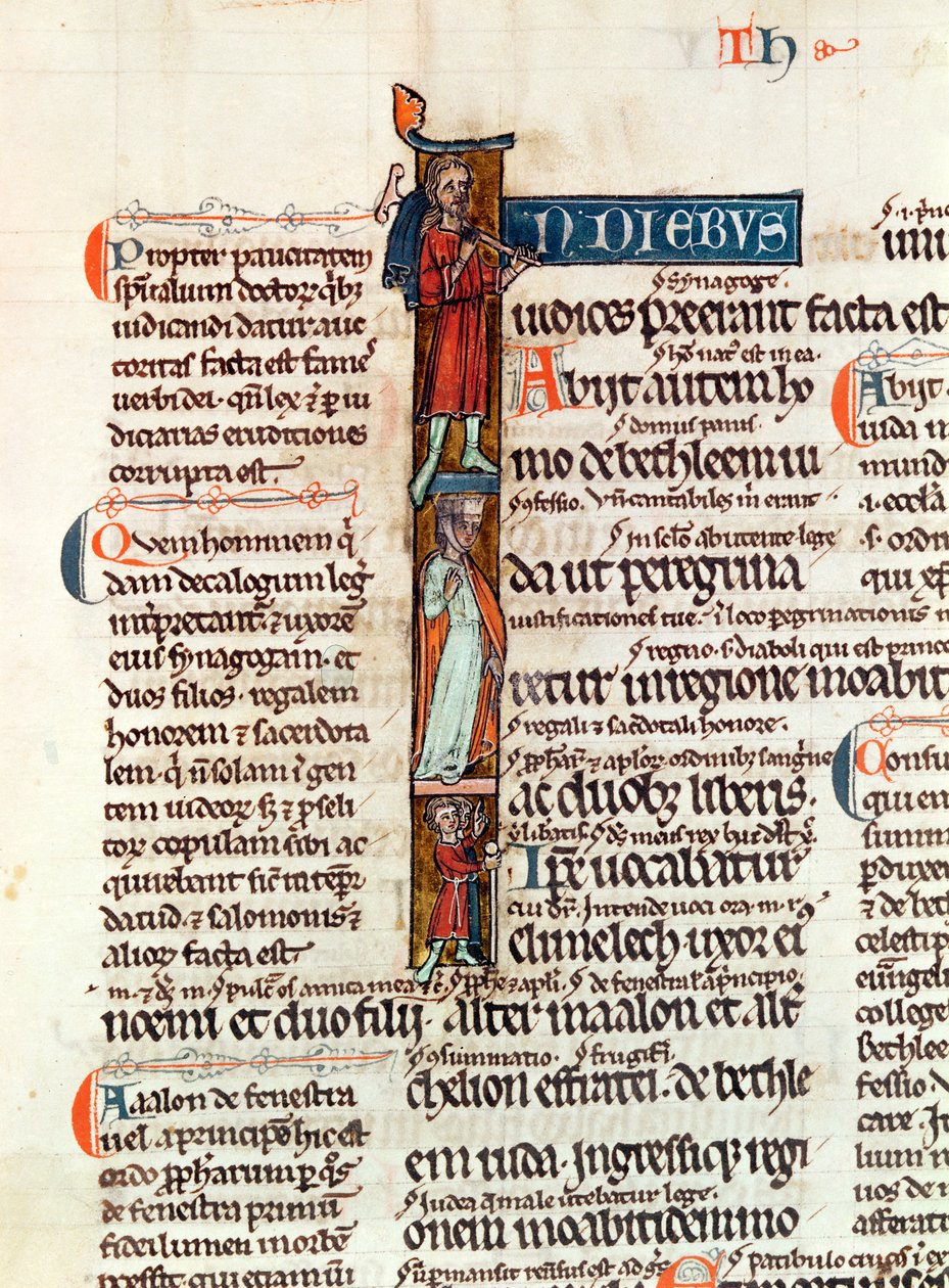 Bayan 53 fol.29 Tarihli ilk I, Livre de Ruth