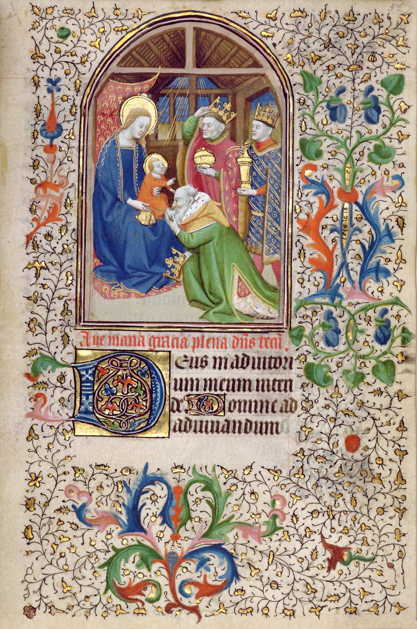 Ms 66 f.52r Magi