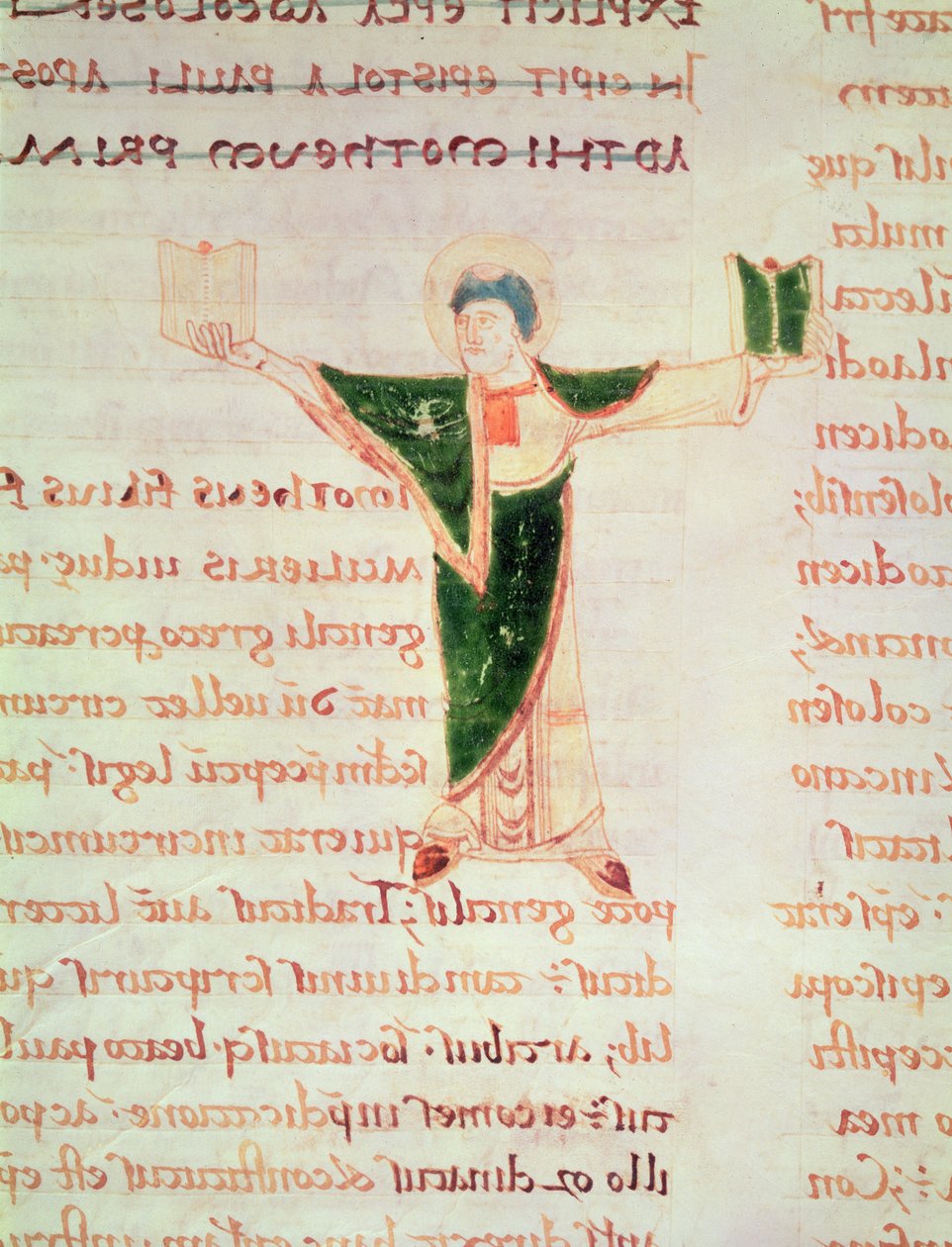 Ms 67 fol.188 St. Paul Mektupları Üzerine Yorumdan Tarihli mektup T by French School