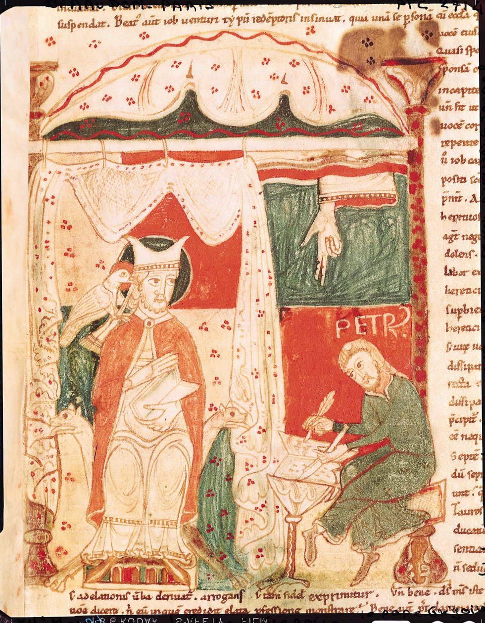 Ms 70 f.57 Papa Büyük I. by French School