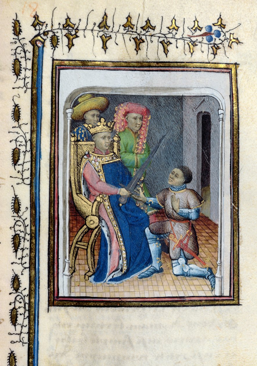Bayan 814 Charles V (1338-80), 15. yüzyılın başlarında Cuvelier