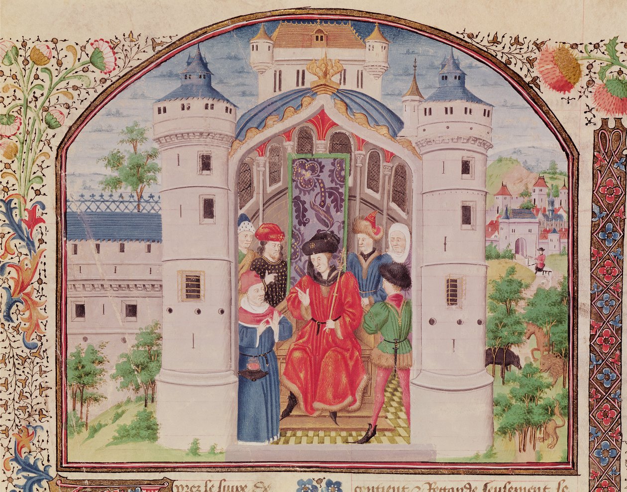 Ms 927 Fol.426 The Economics, from Ethics, Politics and Economics