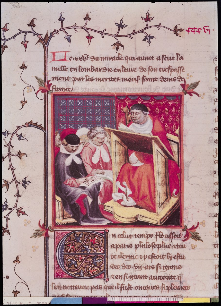 Ms Fr 2608 Fol.295v Grandes Chroniques de France