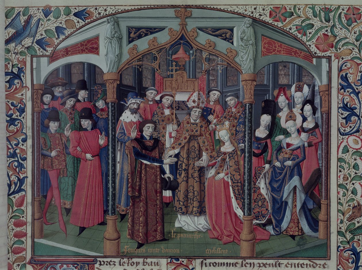 Fr 2629 fol.167 Kudüs Kraliçesi Melisande (1109-60), Anjou