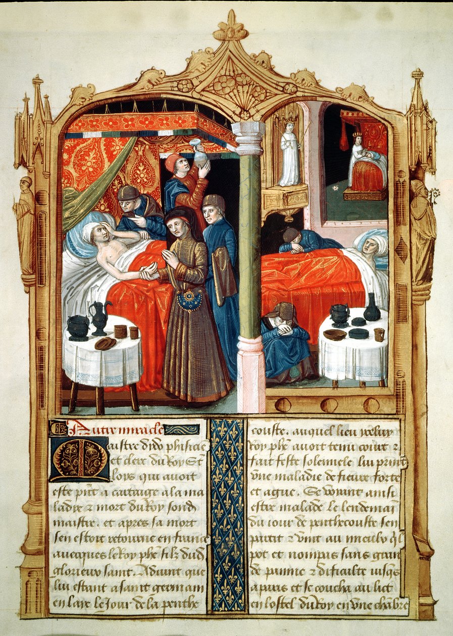 Bayan Fr 2829 fol.90 Le Livre des Faiz de Monseigneur Saint Louis