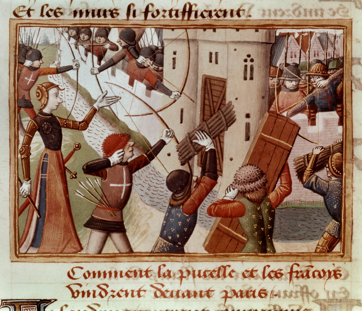 Ms Fr 5054 f.66v Paris Kuşatması, Ekim 1428, 
