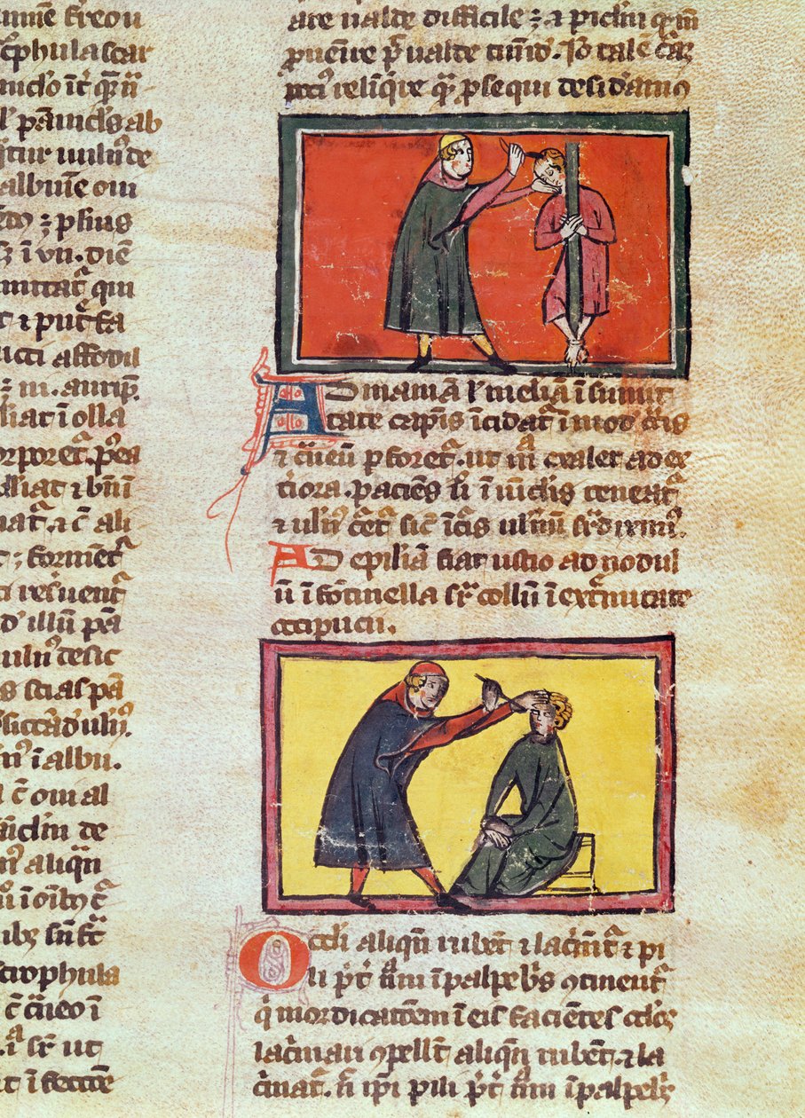 Ms H 89 fol.6 Cerrahi, Rogier de Salerne