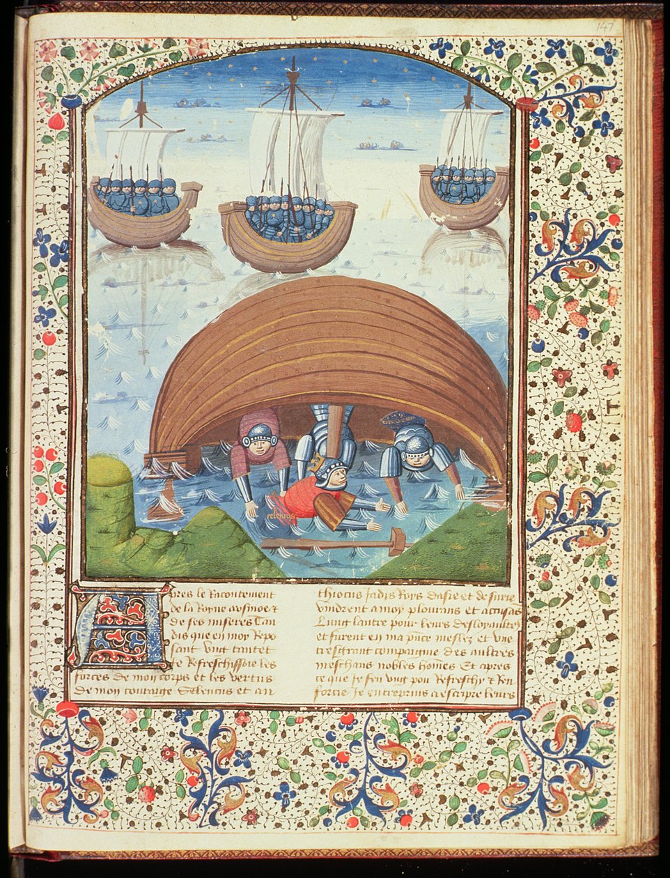 Ms Hunter 371 f.147r The Fall of Princes