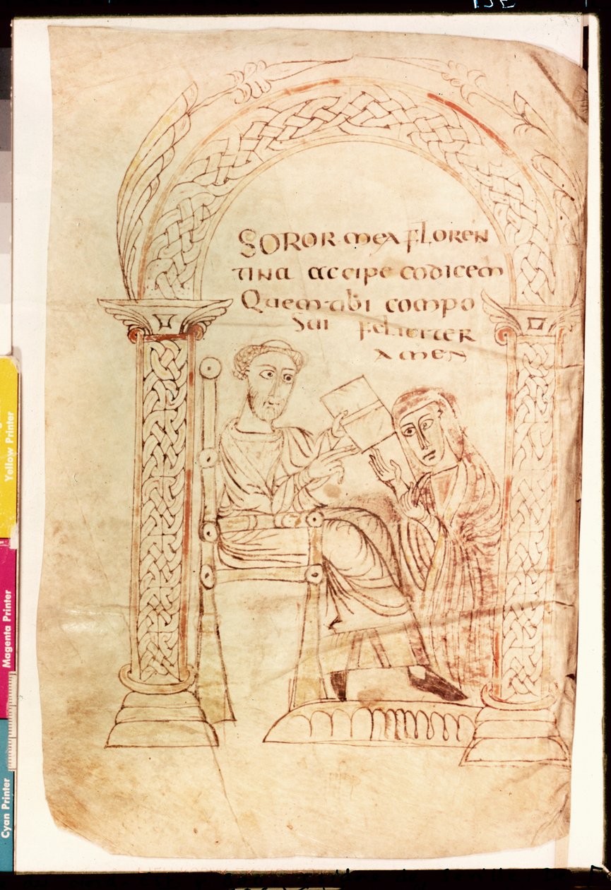 Ms Lat 13396 Fol.1 Isidore, Musevilere karşı Eski ve Yeni Ahit