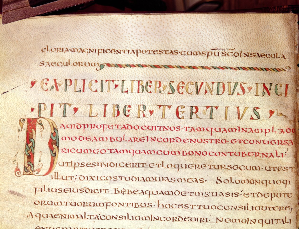 Ms Lat 1732 Fol.67v Tarihe geçmiş ilk D, Saint Ambroise