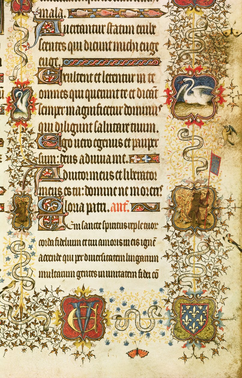 Ms Lat 919 fol.96 St. Peter Lider Jean de France