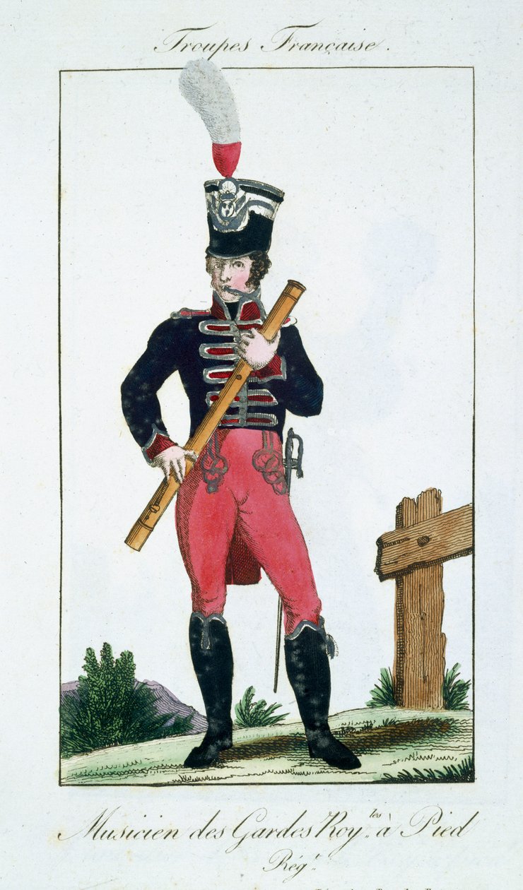 Kraliyet Ayak Muhafızlarının Müzisyeni, Troupes Francaises, pub