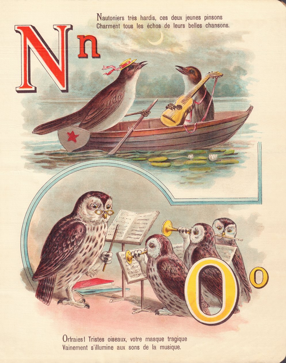 N O: Bülbül, navigasyon, baykuş, orkestra by French School