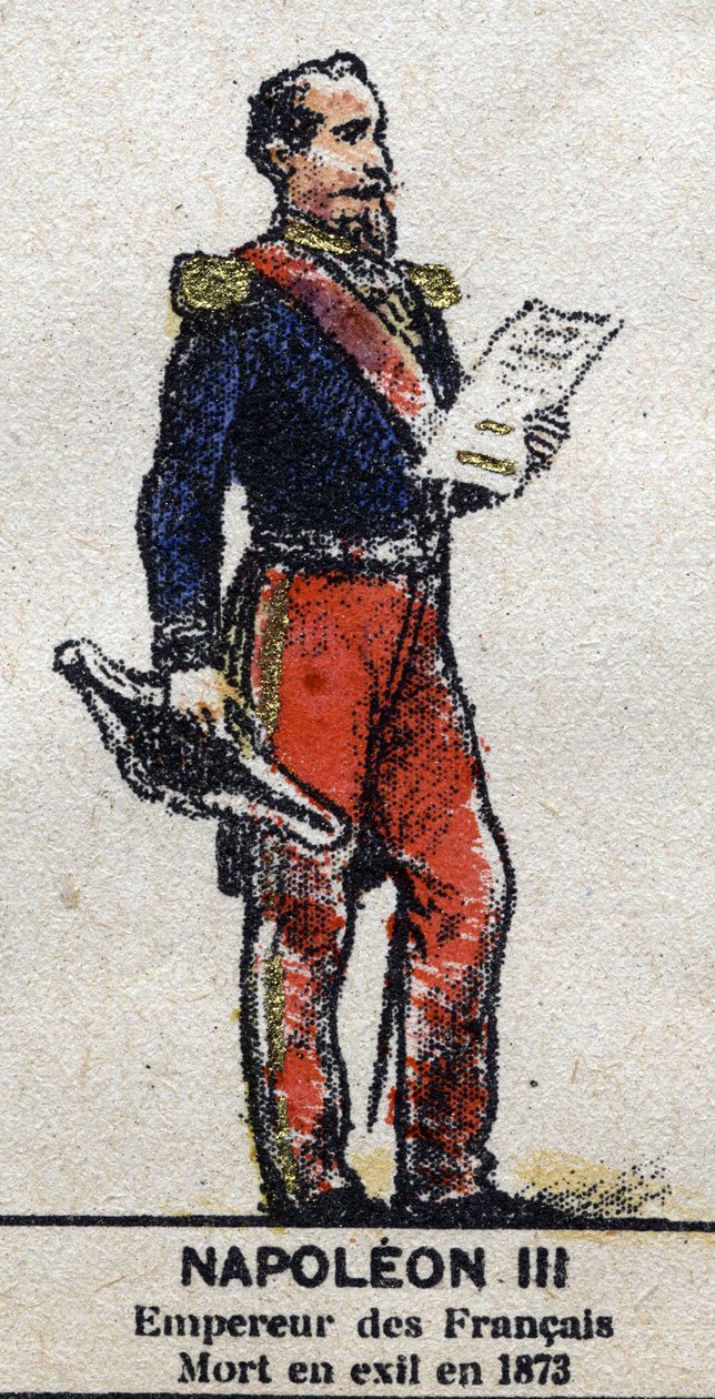Napolyon III (1808-1873), Fransız imparatoru. "" Galeriede Fransa Kralları ve Kraliçeleri ve 1643