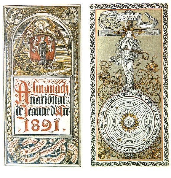 Joan of Arc Ulusal Almanak by French School