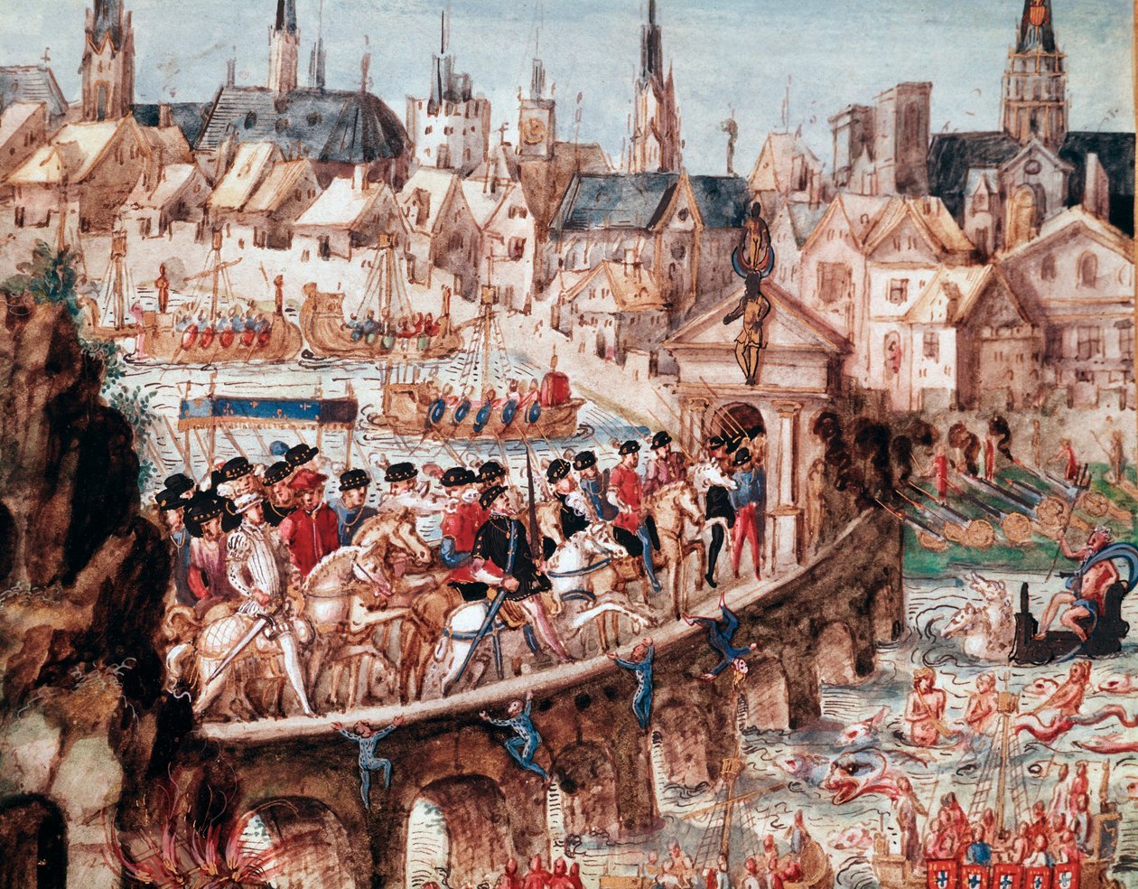 Kral II. Henry (1519-1559) ve Catherine de Medicis