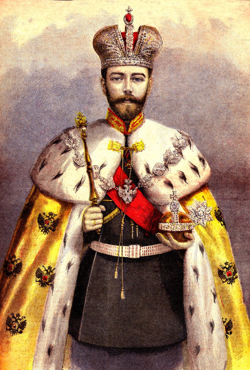 Nicholas II, Rusya'nın Sezar'ı by French School